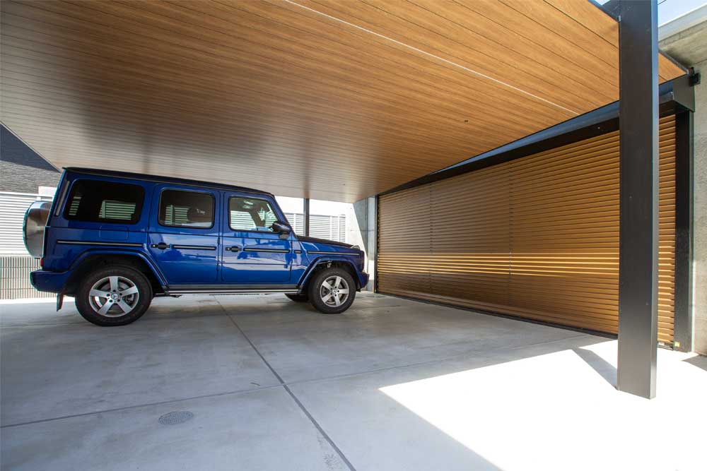 群馬カーポートSC外構施工例