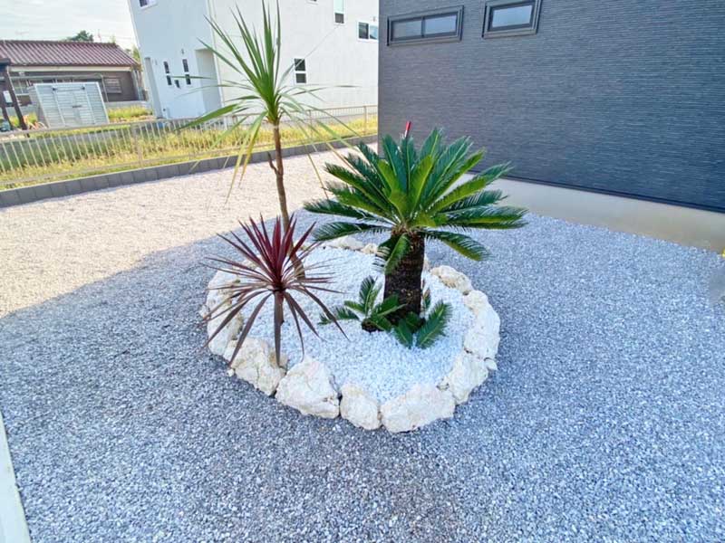 群馬植栽外構