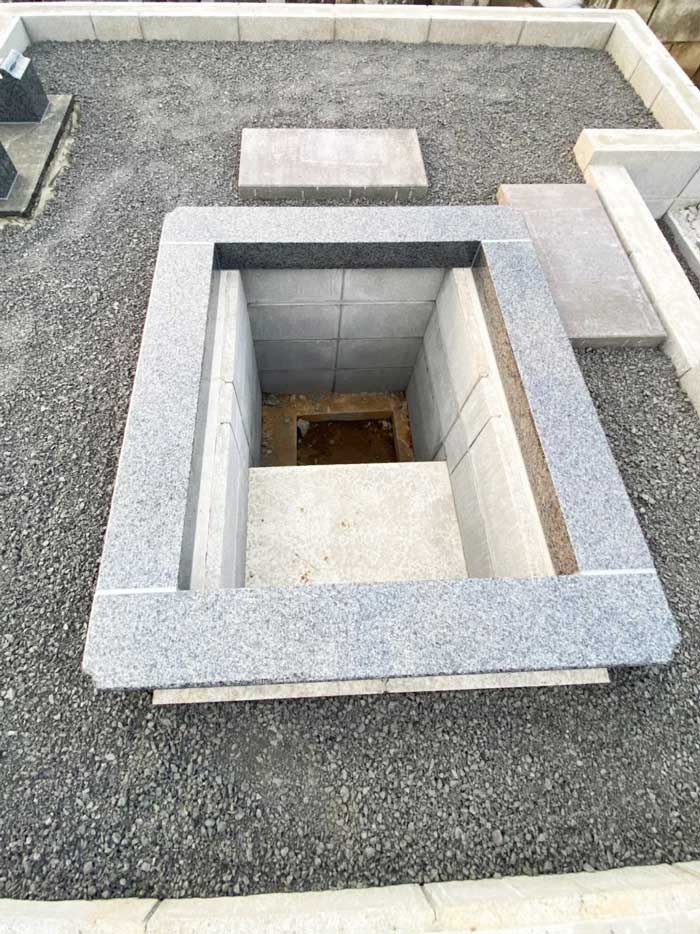 太田市墓石工事施工例