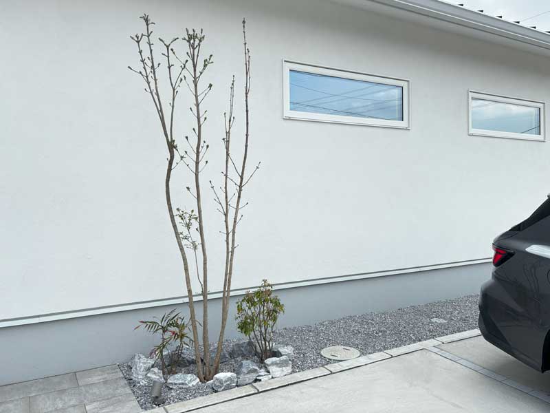 群馬外構太田市おしゃれ植栽