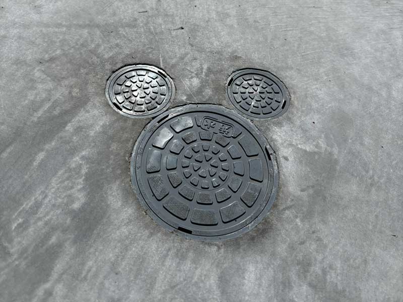 太田市外構隠れミッキー