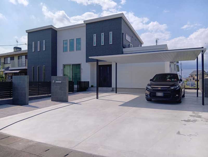 群馬板倉町外構施工例