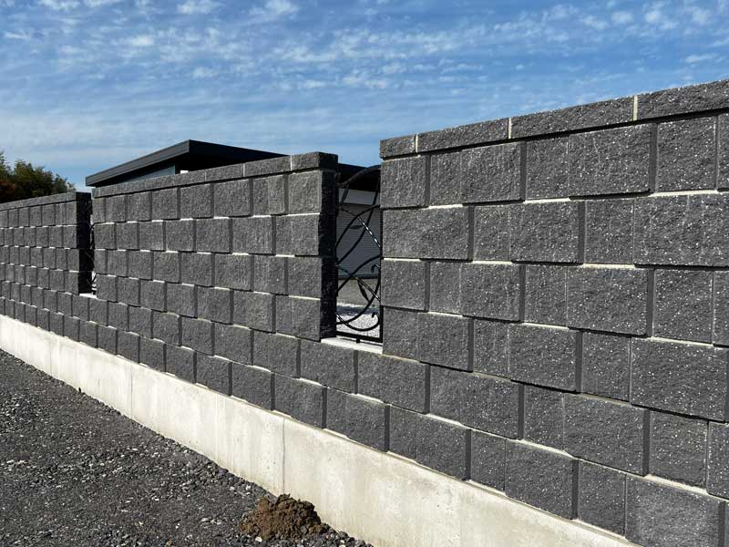 ブロック、FIXフェンス外構工事群馬施工例