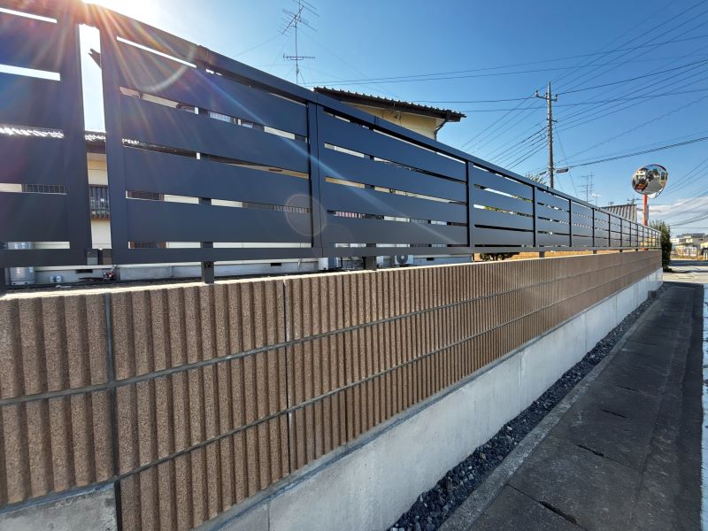 群馬県太田市フェンス