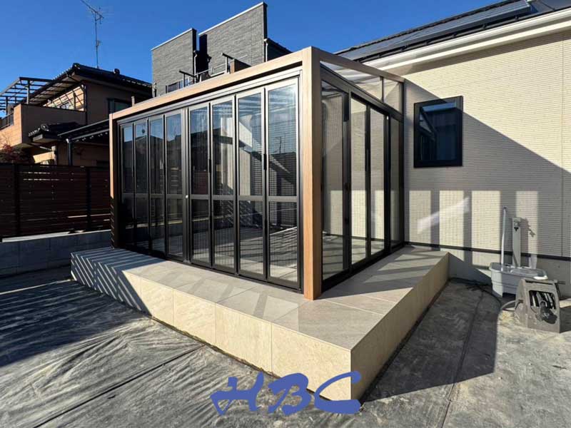 太田市ガーデンルームGF施工例