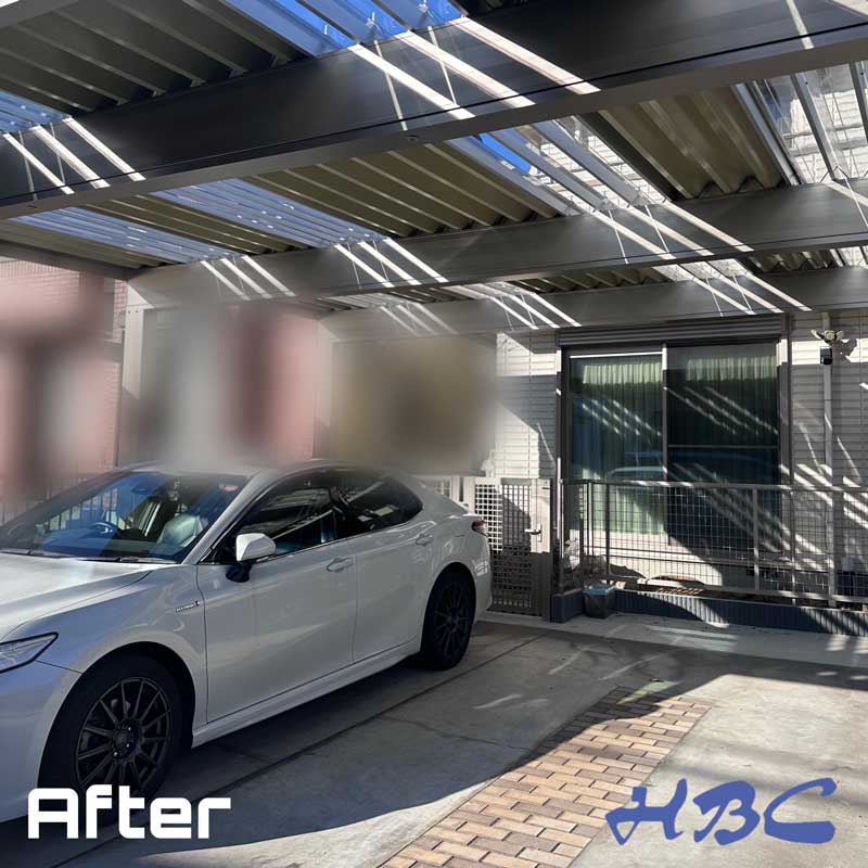 カーポートリフォーム外構工事アフター