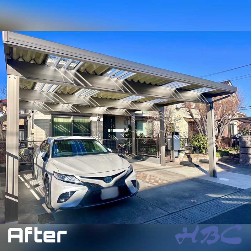 太田市外構リフォームカーポートアフター
