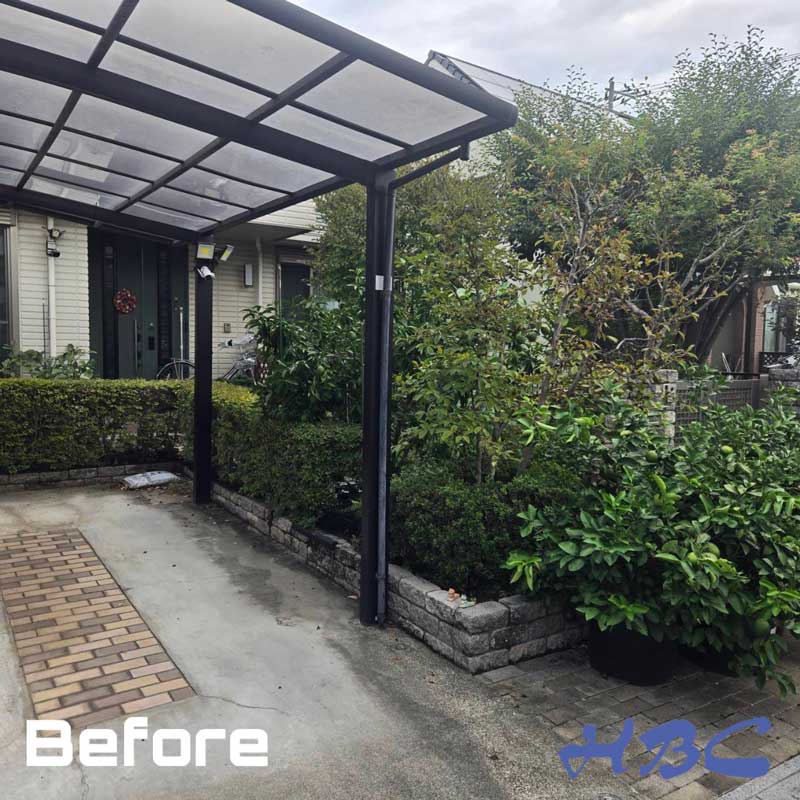 太田市外構リフォームビフォー