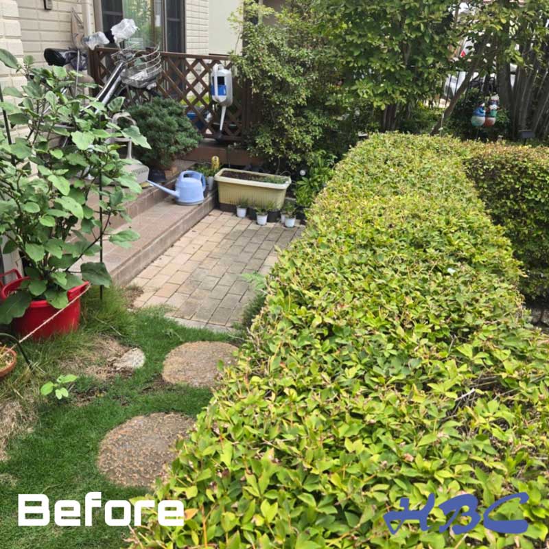 外構リフォームビフォー太田市