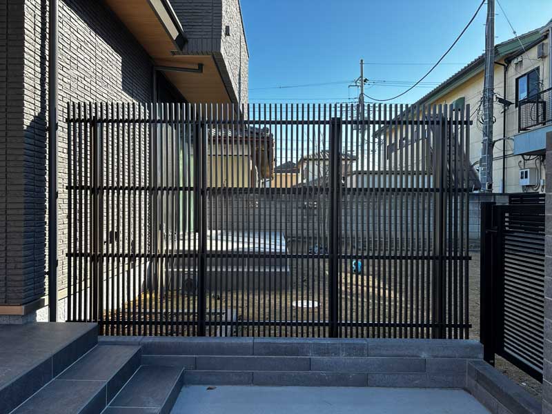 フェンス足利市外構工事施工例
