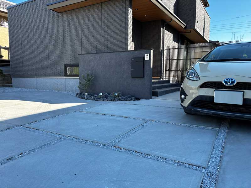 足利市外構工事施工例