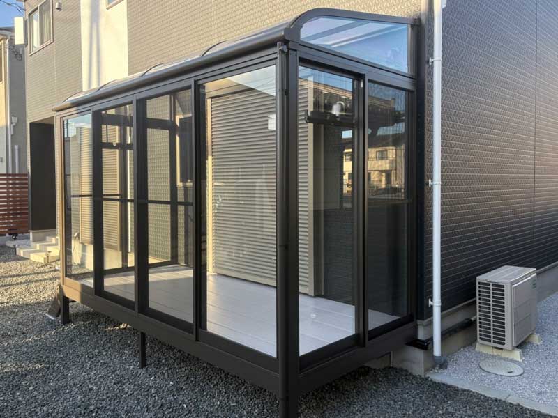 大泉町サンルームサニージュ施工例
