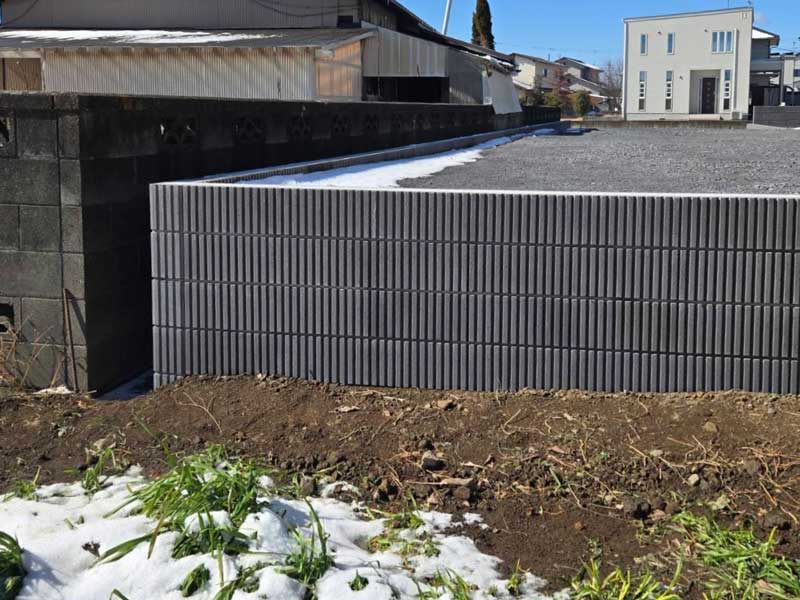 ブロック工事外構太田市