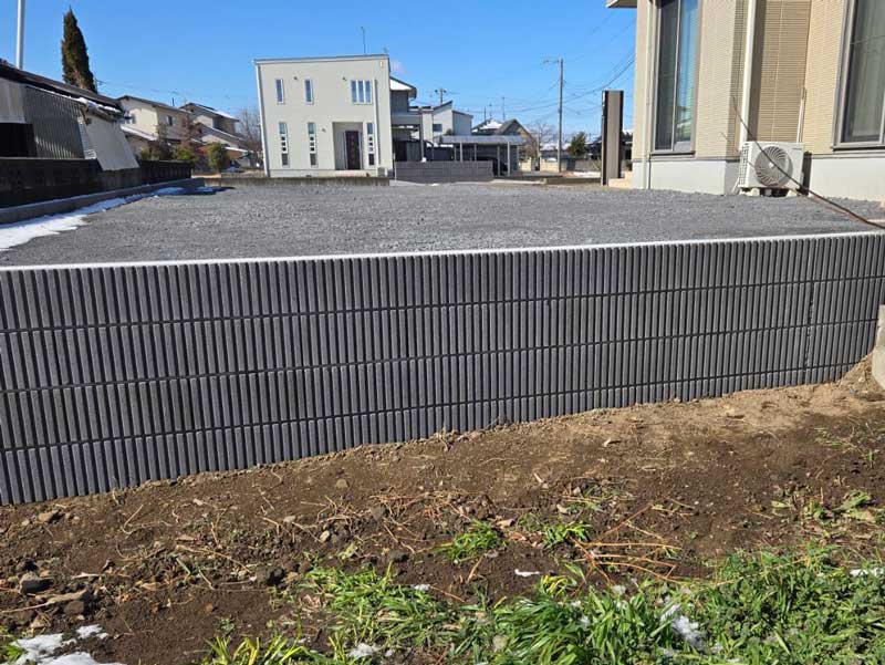 外構ブロック太田市施工