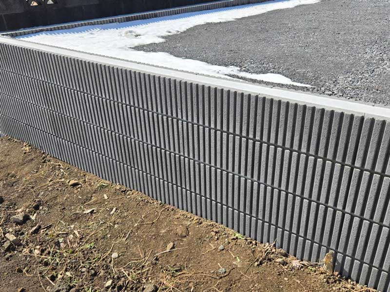 ブロック外構工事太田市