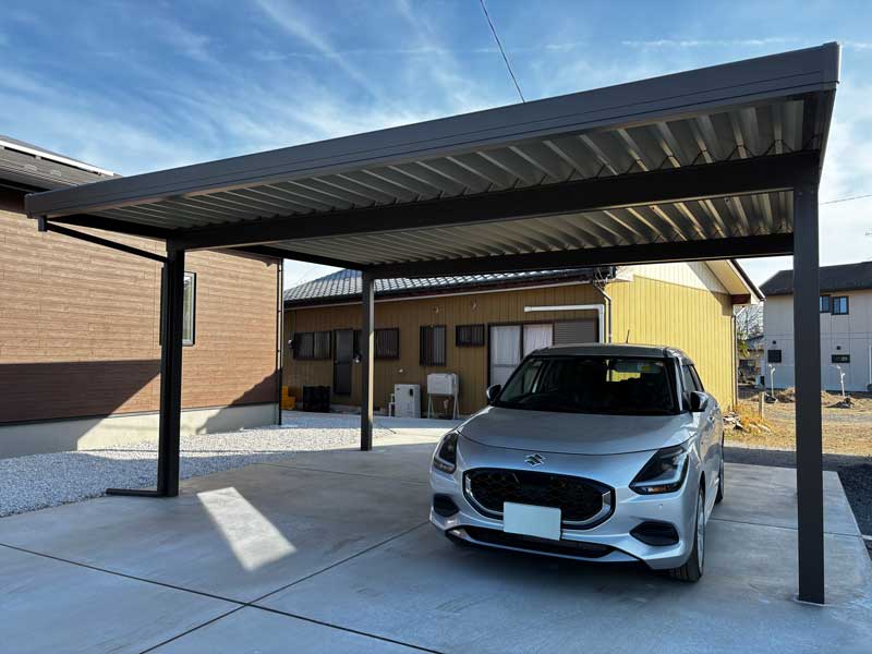 群馬カーポートLIXL SW施工例