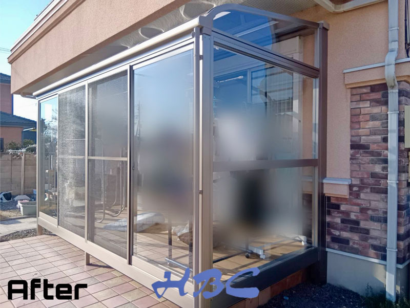 館林市外構リフォームサンルームサニージュ