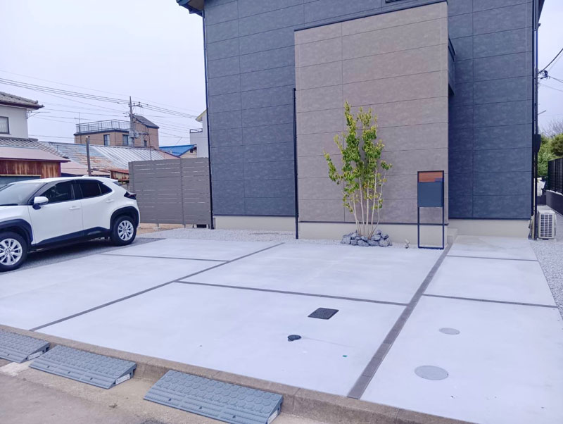 外構群馬前橋市ファサード
