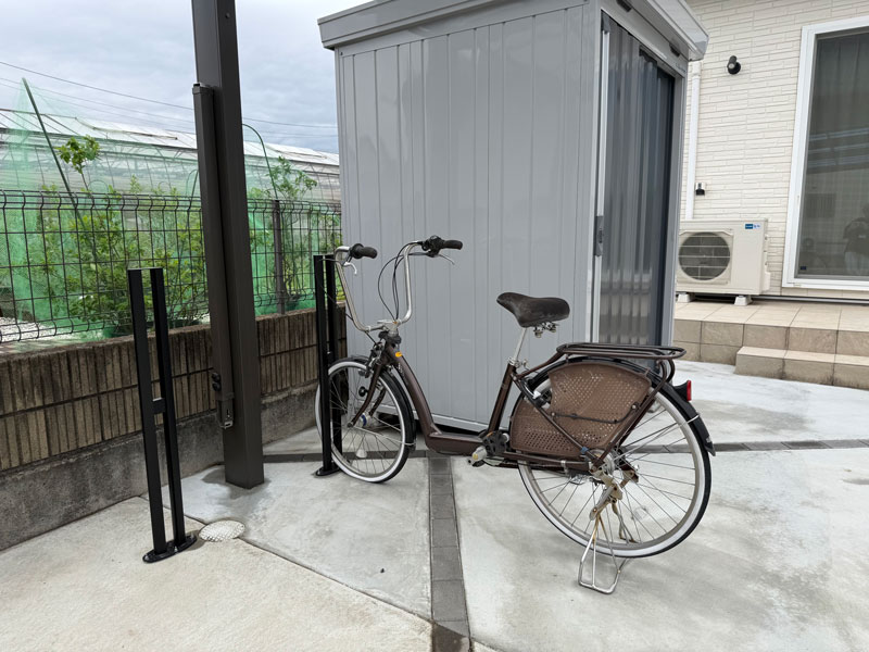 サイクルスタンド外構工事太田市
