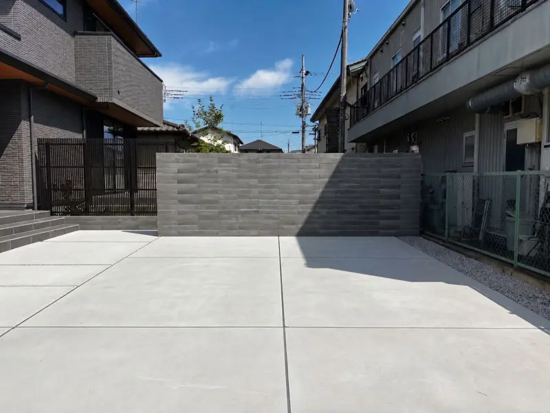 塀モデリート足利市外構施工例
